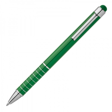 Logotrade advertising products photo of: Metal ballpen with touch pen LUEBO