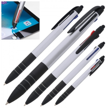 Logotrade promotional gift picture of: Plastic ballpen 3in1 BOGOTA