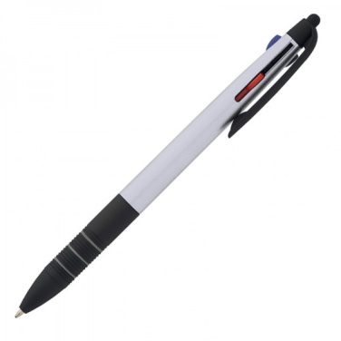 Logo trade promotional product photo of: Plastic ballpen 3in1 BOGOTA