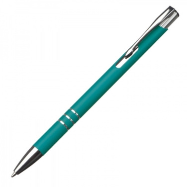 Logo trade corporate gift photo of: Metal ballpen NEW JERSEY