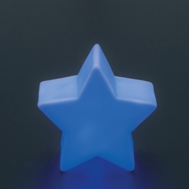 Logo trade business gifts image of: LED lamp STAR