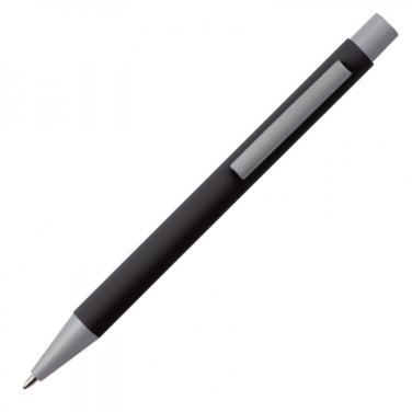 Logotrade advertising product picture of: Metal ballpen soft touch ABU DHABI