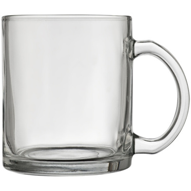 Logotrade promotional item image of: Glass mug LIMERICK 300 ml