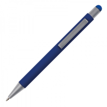 Logo trade promotional product photo of: Metal ballpen touch pen soft touch SALT LAKE CITY