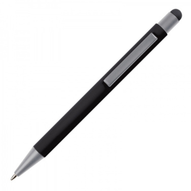 Logo trade promotional products picture of: Metal ballpen touch pen soft touch SALT LAKE CITY