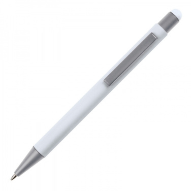 Logotrade corporate gift picture of: Metal ballpen touch pen soft touch SALT LAKE CITY