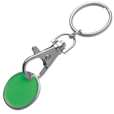 Logotrade promotional item image of: Keyring with shopping coin ARRAS