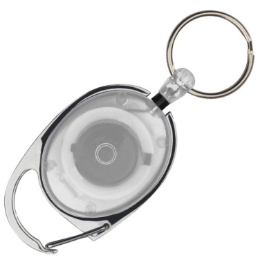 Logo trade promotional gifts image of: Ski-Pass with Carabiner Keyring EMPLOYEE