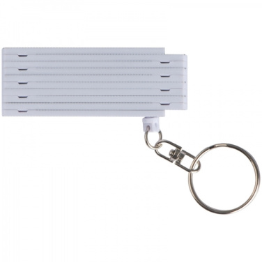 Logo trade promotional items image of: Keyring with 0,5m ruler