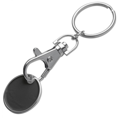 Logo trade business gift photo of: Keyring with shopping coin ARRAS