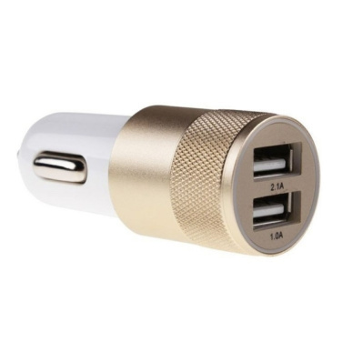 Logo trade advertising product photo of: Metal car charger