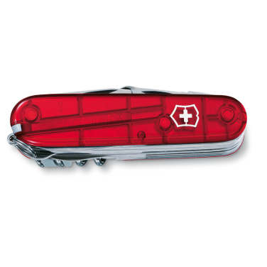 Logotrade promotional item image of: Pocket knife SwissChamptransparent Victorinox