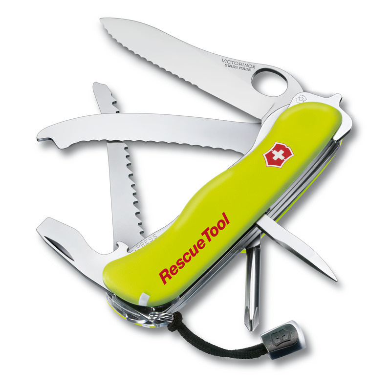 Logo trade corporate gifts image of: Victorinox Rescue Tool One Hand