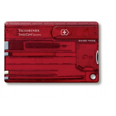 Logo trade promotional item photo of: SwissCard Quattro Victorinox