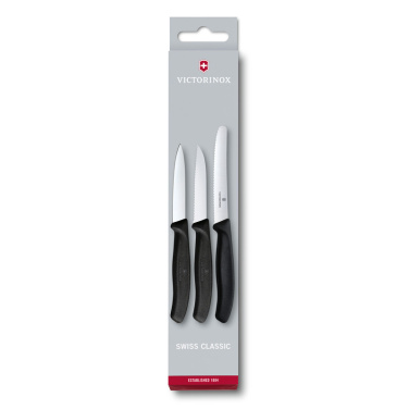 Logo trade corporate gifts picture of: Set of 3 SwissClassic knives Victorinox