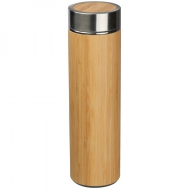 Logotrade promotional merchandise picture of: Stainless steel bottle VALDEMORO 550 ml