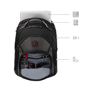 Logo trade advertising product photo of: Backpack Wenger Synergy 16''