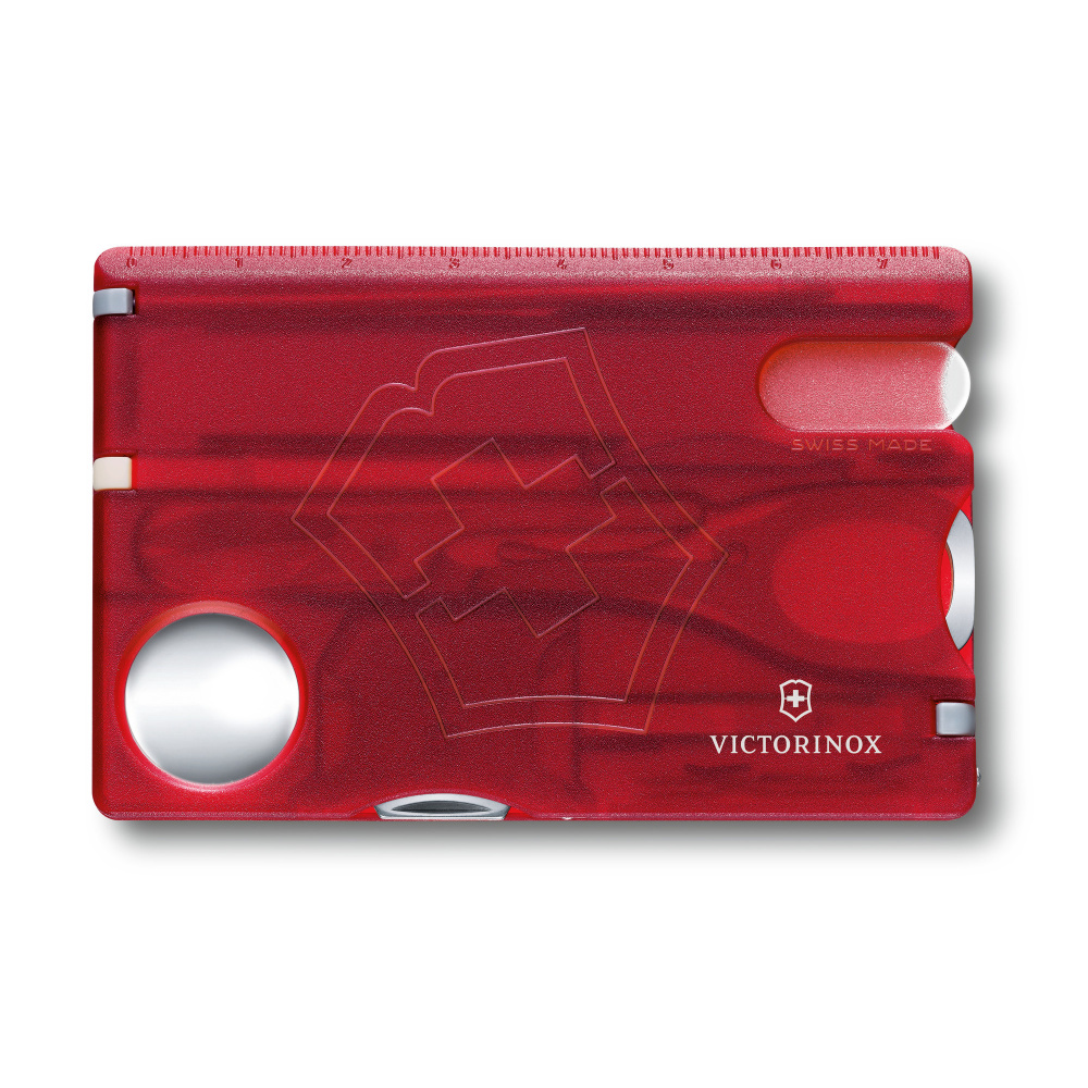 Logo trade promotional items image of: Multitool SwissCard Nailcare Victorinox