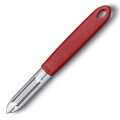 Serrated blade peeler Victorinox, red