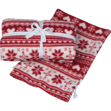 Logo trade corporate gift photo of: Christmassy blanket DEBRECEN