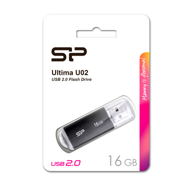 Logo trade promotional products image of: Pendrive Silicon Power Ultima U02 2.0