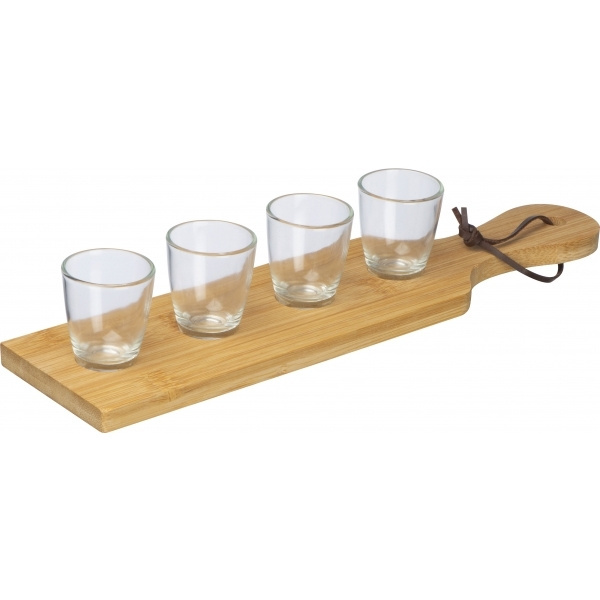 Logo trade promotional merchandise picture of: Shot glass set KUFSTEIN