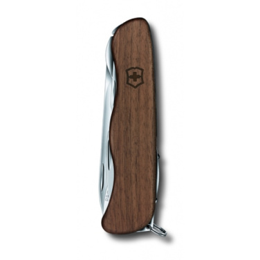 Logo trade promotional products picture of: Pocket knife Forester wooden Victorinox