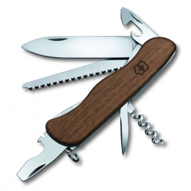 Logotrade promotional items photo of: Pocket knife Forester wooden Victorinox