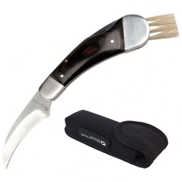 Logo trade corporate gift photo of: Mushroom knife PILZ Schwarzwolf