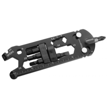 Logotrade promotional item picture of: Bike tools INARI Schwarzwolf