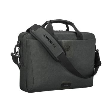 Logo trade promotional merchandise image of: Laptop bag Wenger MX ECO Brief 16''