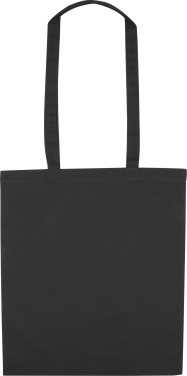 Logo trade promotional giveaway photo of: Organic cotton bag BRANSLEY