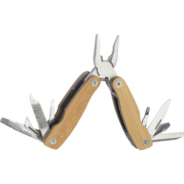 Logo trade promotional giveaway photo of: Multifunction tool bamboo LEEDS