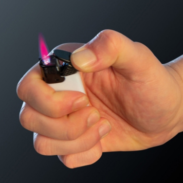 Logo trade promotional giveaways image of: Electronic lighter Stromlame