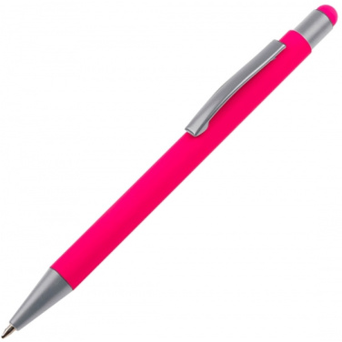 Logo trade advertising products image of: Metal ballpen touch pen soft touch SALT LAKE CITY