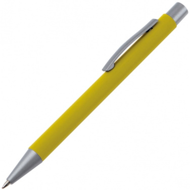 Logotrade business gift image of: Metal ballpen soft touch ABU DHABI