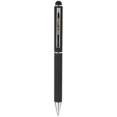 Logo trade promotional items picture of: Metal ballpoint pen, touch pen, soft touch CLAUDIE Pierre Cardin