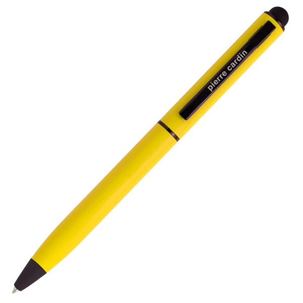 Logo trade promotional merchandise photo of: Metal ballpoint pen, touch pen, soft touch CELEBRATION Pierre Cardin