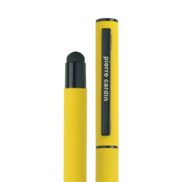 Logo trade corporate gifts image of: Roller touch pen, soft touch CELEBRATION Pierre Cardin