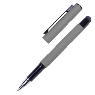 Logotrade promotional merchandise image of: Roller touch pen, soft touch CELEBRATION Pierre Cardin