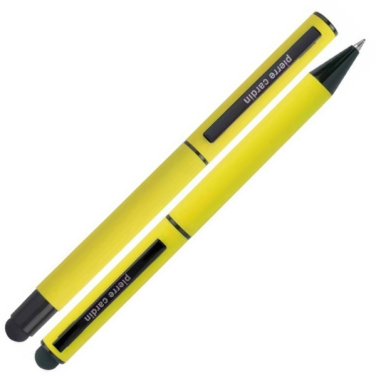 Logotrade promotional giveaways photo of: Writing set touch pen, soft touch CELEBRATION Pierre Cardin