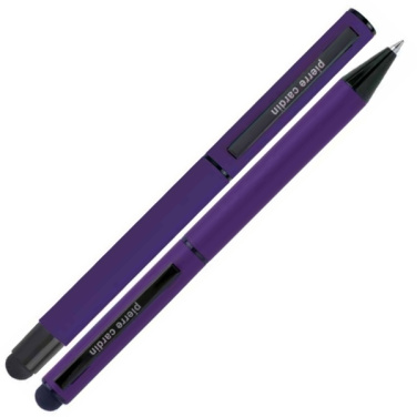 Logo trade promotional gifts picture of: Writing set touch pen, soft touch CELEBRATION Pierre Cardin