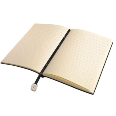 Logo trade promotional merchandise picture of: Notepad A5 REPORTER Pierre Cardin