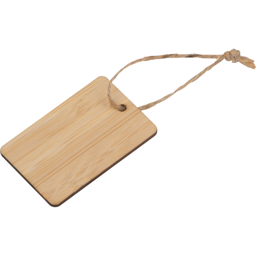 Logo trade business gift photo of: Bamboo Pendant SALAMANCA