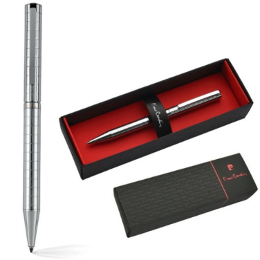 Logo trade promotional giveaways image of: Metal ballpoint pen ESPACE Pierre Cardin