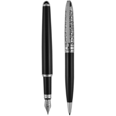 Logotrade promotional gift picture of: Writing set ballpoint pen & fountain pen JACQUES Pierre Cardin