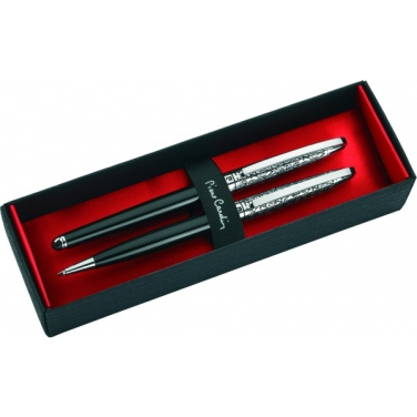 Logotrade promotional giveaways photo of: Writing set ballpoint pen & fountain pen JACQUES Pierre Cardin