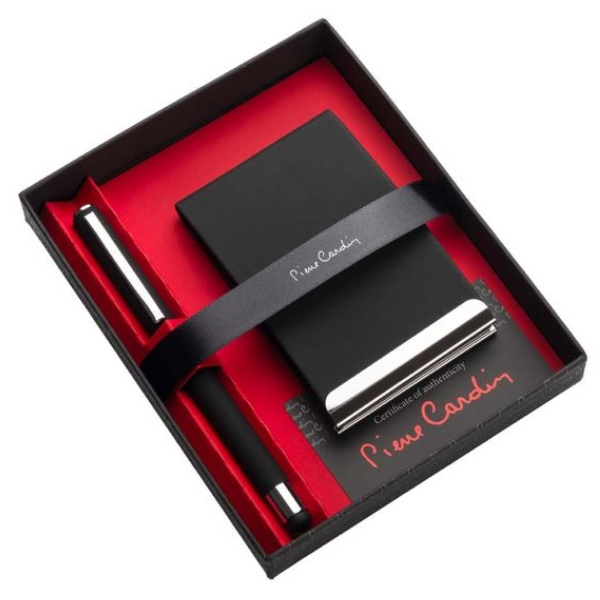 Logo trade corporate gifts image of: Set cardholder & roller CONCORDE Pierre Cardin