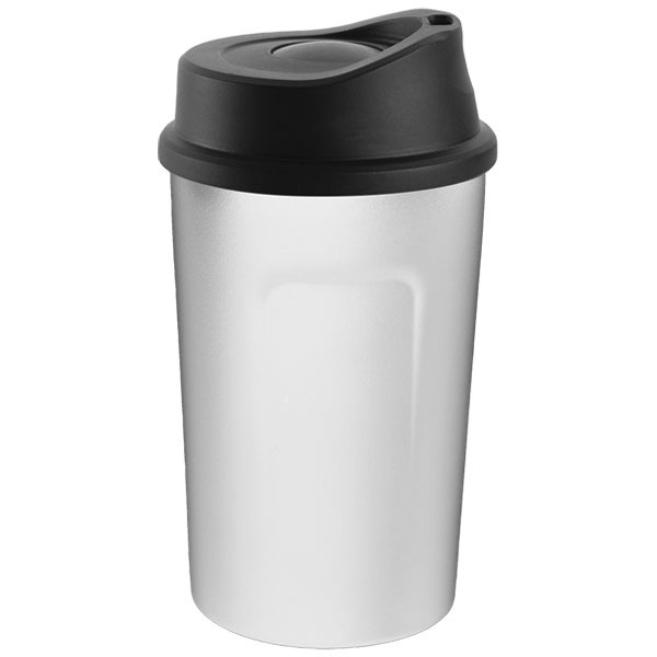 Logo trade corporate gifts image of: Thermo mug LIARD Schwarzwolf