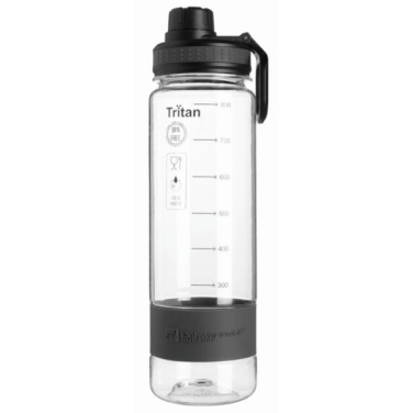 Logo trade advertising product photo of: Drinking Bottle KIBO 800 ml Schwarzwolf